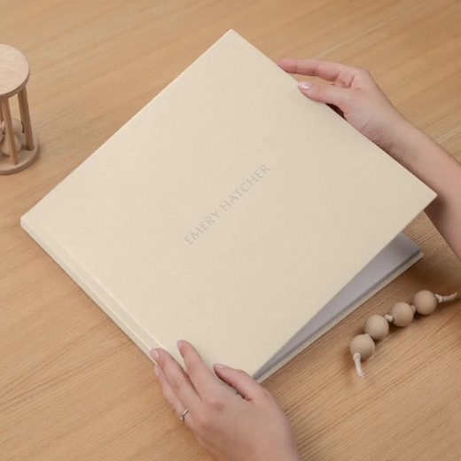 Picture of Eco Leather Hard Cover Baby Photo Book