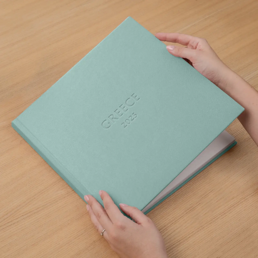 Picture of Eco Leather Hard Cover Travel Photo Book