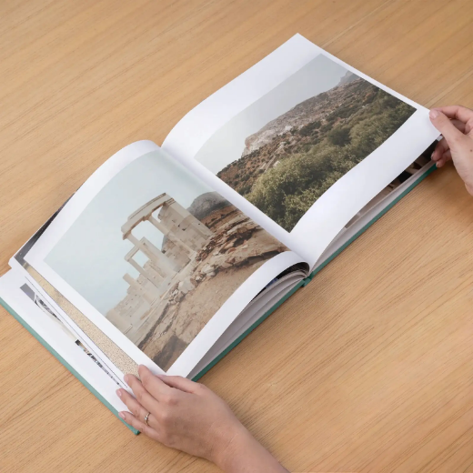 Picture of Eco Leather Hard Cover Travel Photo Book