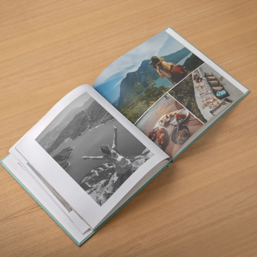 Picture of Eco Leather Hard Cover Travel Photo Book
