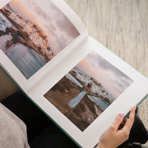 Picture of Eco Leather Hard Cover Travel Photo Book