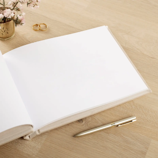 Picture of Velvet Wedding Guest Book