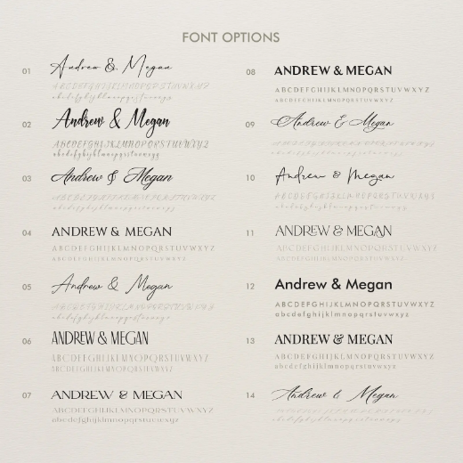 Picture of Linen Wedding Guest Book