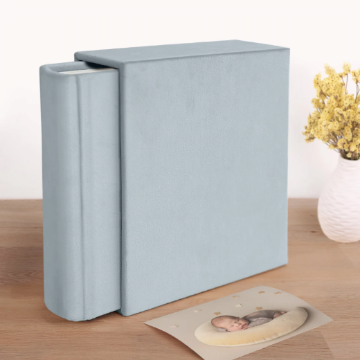 Picture of Velvet Baby Traditional Photo Album, Design B83