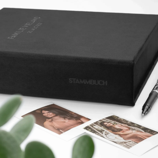 Picture of Velvet Ring Binder Box