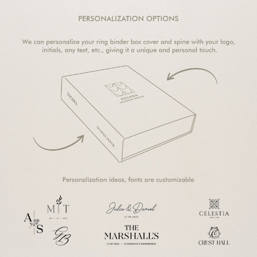 Picture of Velvet Ring Binder Box