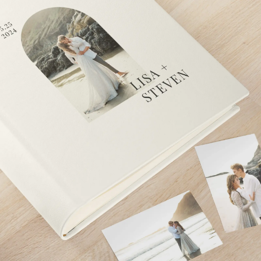 Picture of Leather Traditional Photo Album, Design #W102 UV