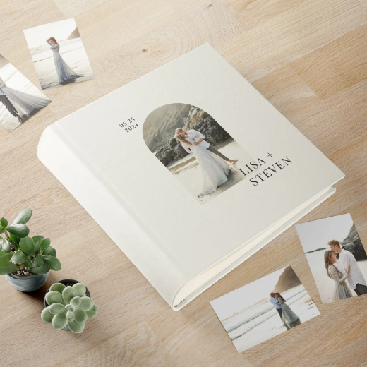 Picture of Leather Traditional Photo Album, Design #W102 UV