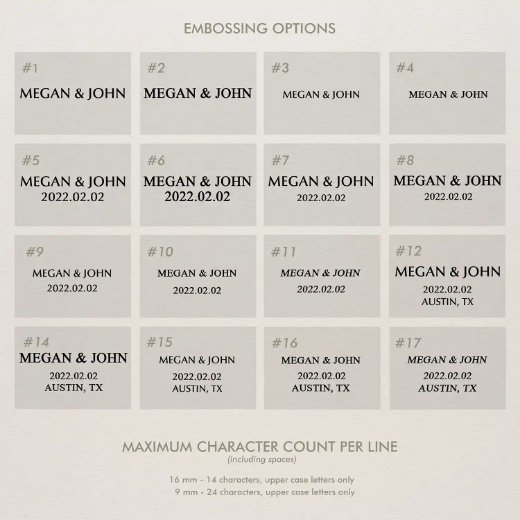 Picture of Eco Leather Wedding Guest Book