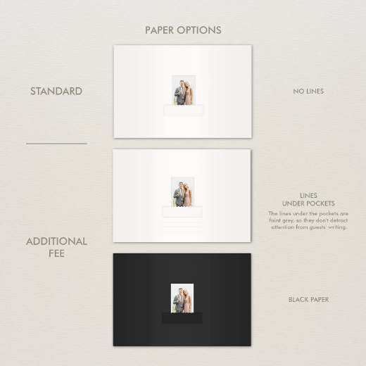 Picture of Eco Leather Wedding Guest Book