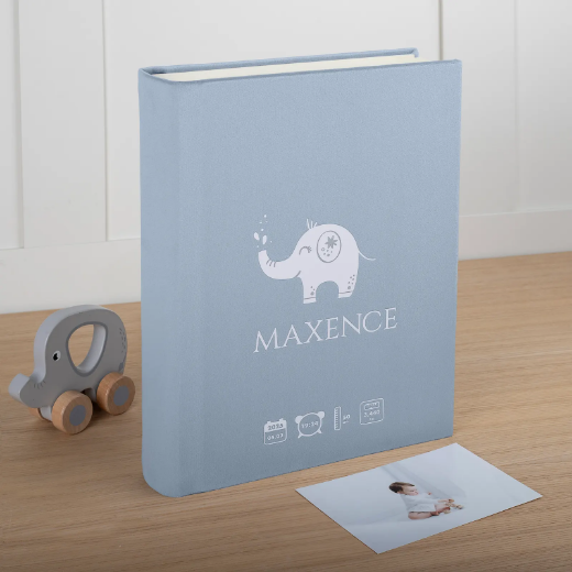 Picture of Velvet Baby Traditional Photo Album, Design B232