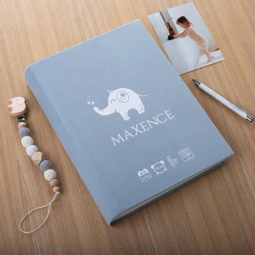 Picture of Velvet Baby Traditional Photo Album, Design B232