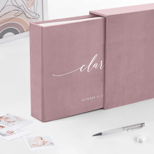 Picture of Velvet Baby Photo Book #B40