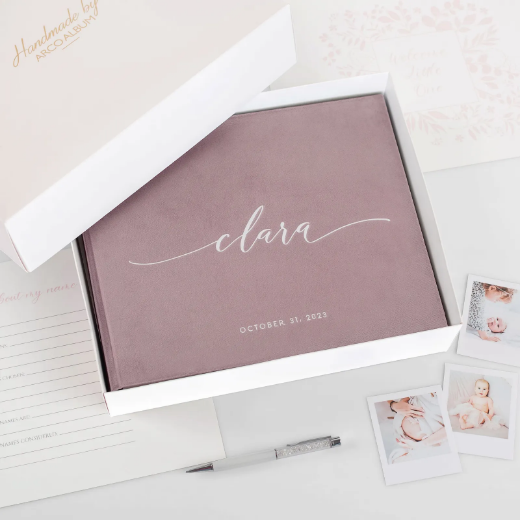 Picture of Velvet Baby Photo Book #B40