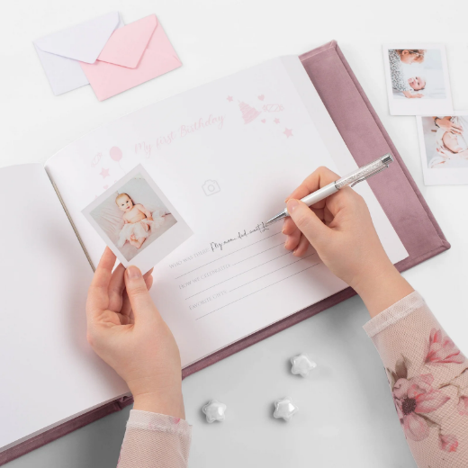 Picture of Velvet Baby Photo Book #B40