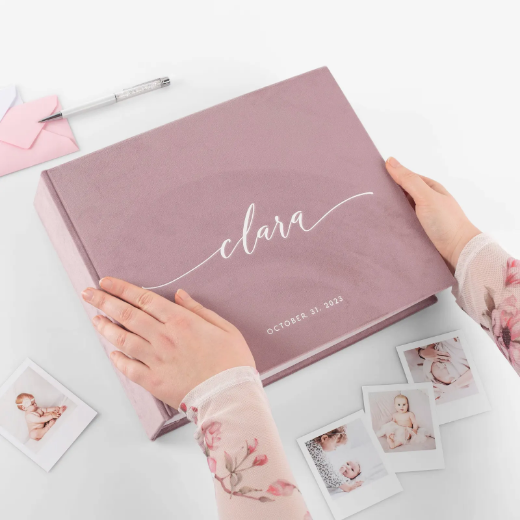 Picture of Velvet Baby Photo Book #B40