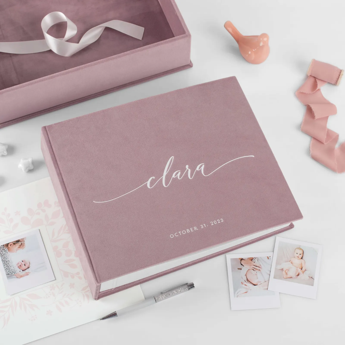 Picture of Velvet Baby Photo Book #B40