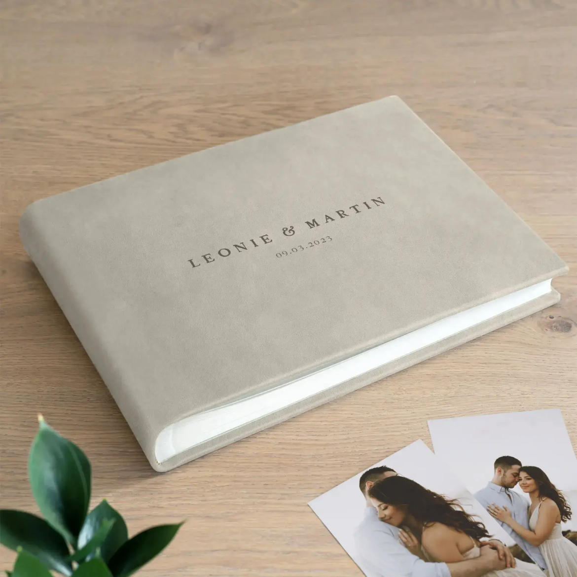 Picture of Leather Traditional Photo Album, Design #W86 UV