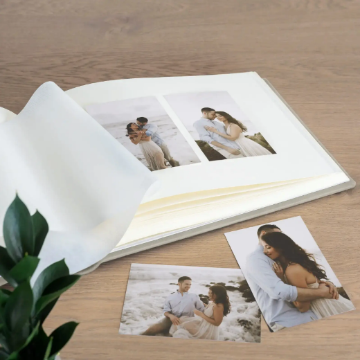 Picture of Leather Traditional Photo Album, Design #W86 UV