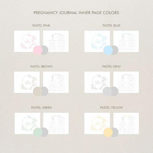 Picture of Velvet Pregnancy Book, Design P11