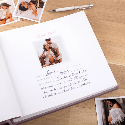 Picture of Velvet Pregnancy Book, Design P11