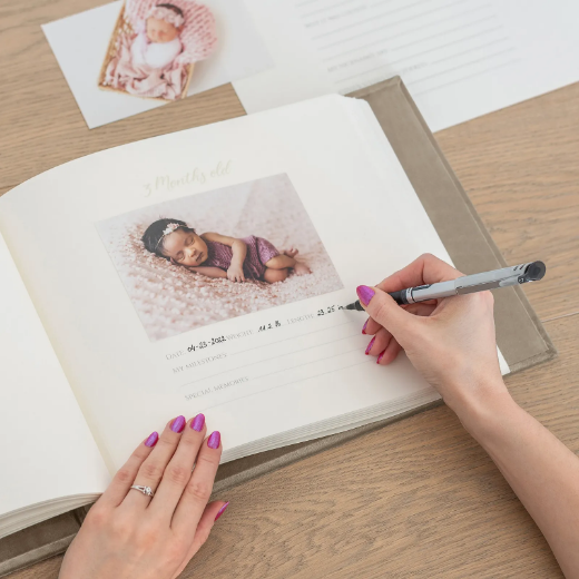 Picture of Velvet Baby Photo Book #B44