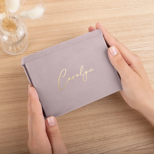 Picture of Velvet Keepsake Box for Instant Photos