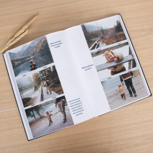 Picture of Velvet Slip In Baby Photo Album for 300 4x6 Photos, Photo Window