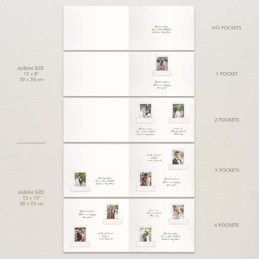 Picture of Suede Wedding Guest Book