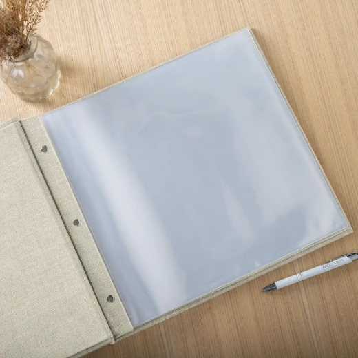 Picture of Linen Screw-Bound Scrapbook 12x12"