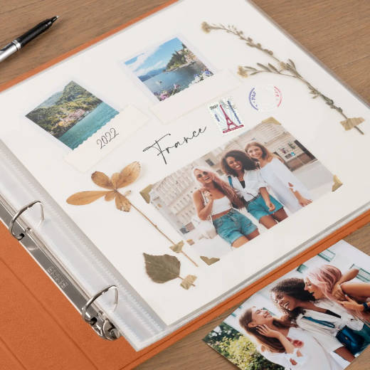 Picture of Velvet Scrapbook 12x12", Photo Window