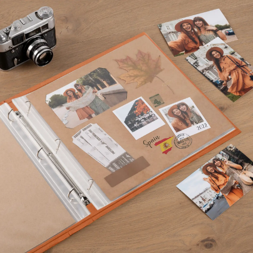 Picture of Velvet Scrapbook 12x12", Photo Window