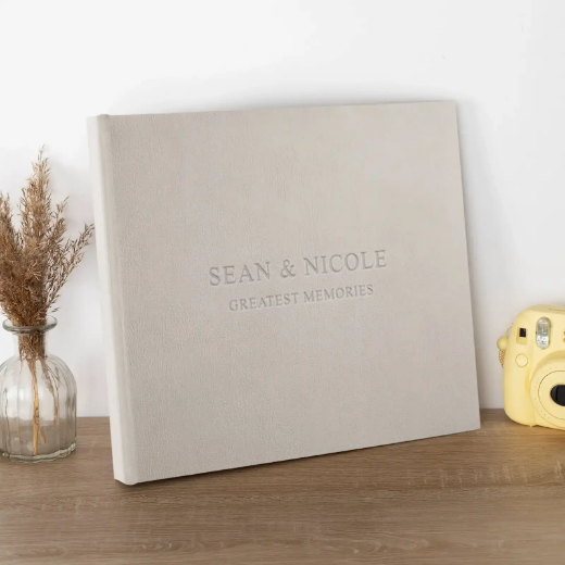 Picture of Eco Leather Screw-Bound Scrapbook 12x12"