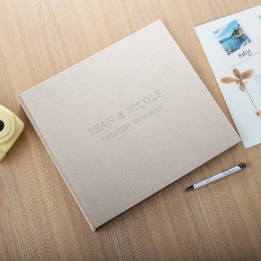 Picture of Eco Leather Screw-Bound Scrapbook 12x12"