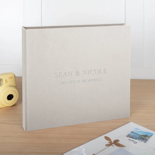 Picture of Eco Leather Screw-Bound Scrapbook 12x12"