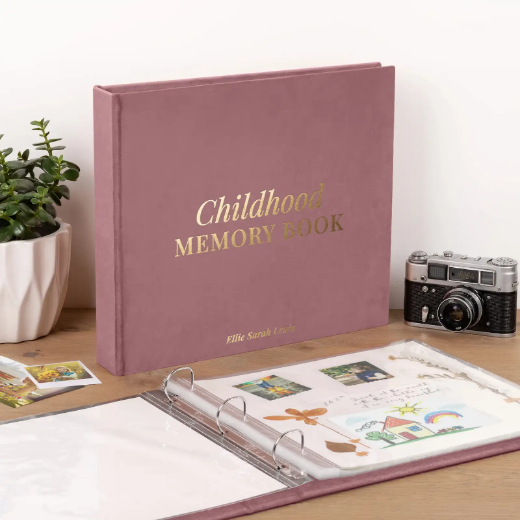 Picture of Velvet Self-Adhesive Ring Binder