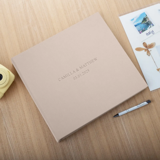 Picture of Leather Screw-Bound Scrapbook 12x12"