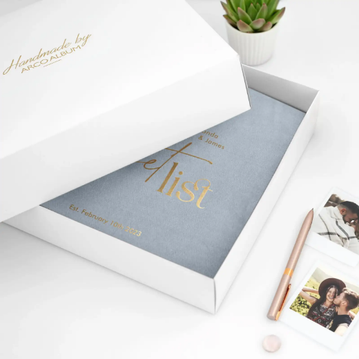 Picture of Velvet Bucket List Journal, Design L1