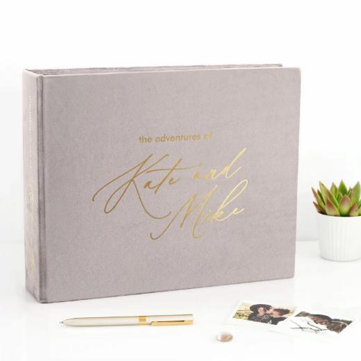 Picture of Velvet Bucket List Journal, Design L4