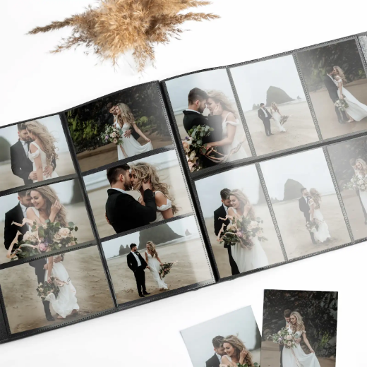 Picture of Linen Slip In Photo Album for 120-1200 4x6 Photos, Design W309