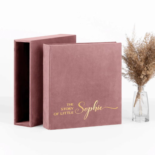 Picture of Velvet Baby Self Adhesive Photo Album, Design B24