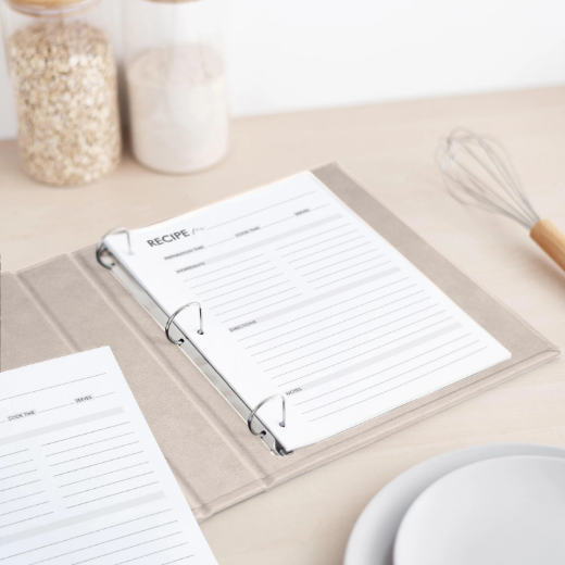 Picture of Velvet Recipe Book, Design M66