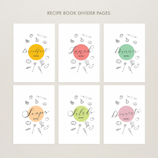 Picture of Velvet Recipe Book, Design M66