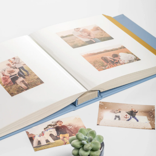 Picture of Eco Leather Baby Self Adhesive Photo Album, Photo Window