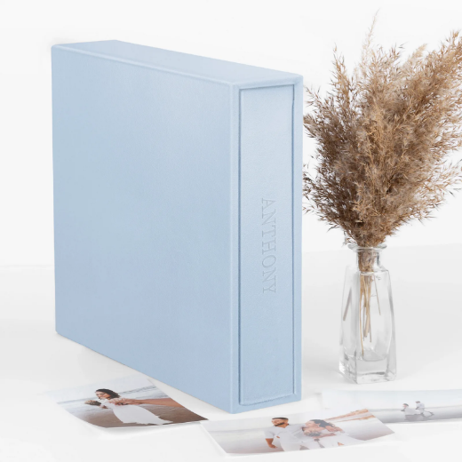 Picture of Eco Leather Baby Self Adhesive Photo Album, Photo Window