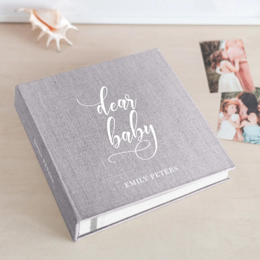 Picture of Linen Baby Self Adhesive Photo Album, Design B75