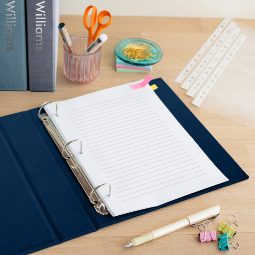 Picture of Three Velvet Ring Binders with Slipcase