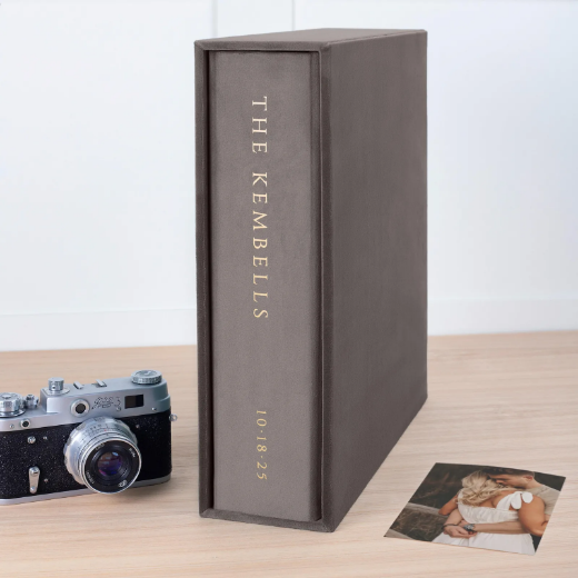 Picture of Velvet Ring Binder Photo Album for 100-1000 4x6 Photos