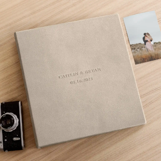 Picture of Eco Leather Ring Binder Photo Album for 100-1000 4x6 Photos