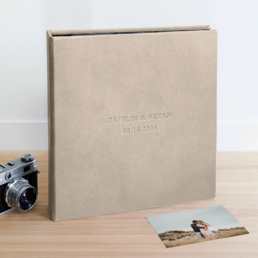 Picture of Eco Leather Ring Binder Photo Album for 100-1000 4x6 Photos